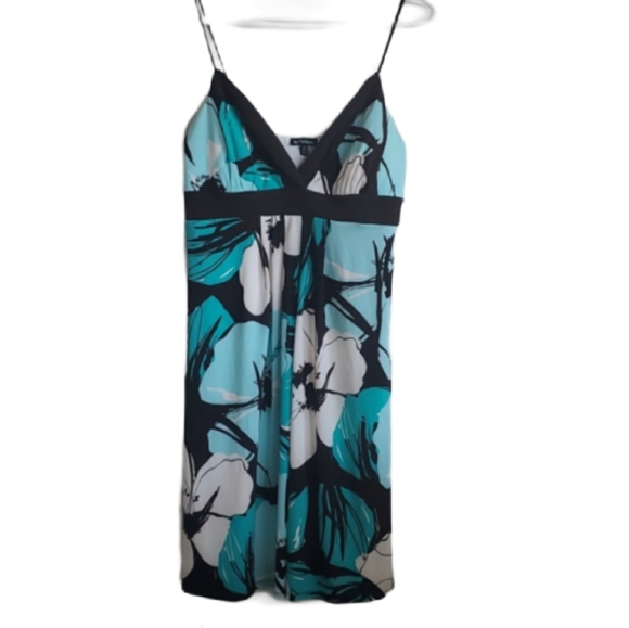 Le Chateau Floral Print Dress Size L - Picture 1 of 5